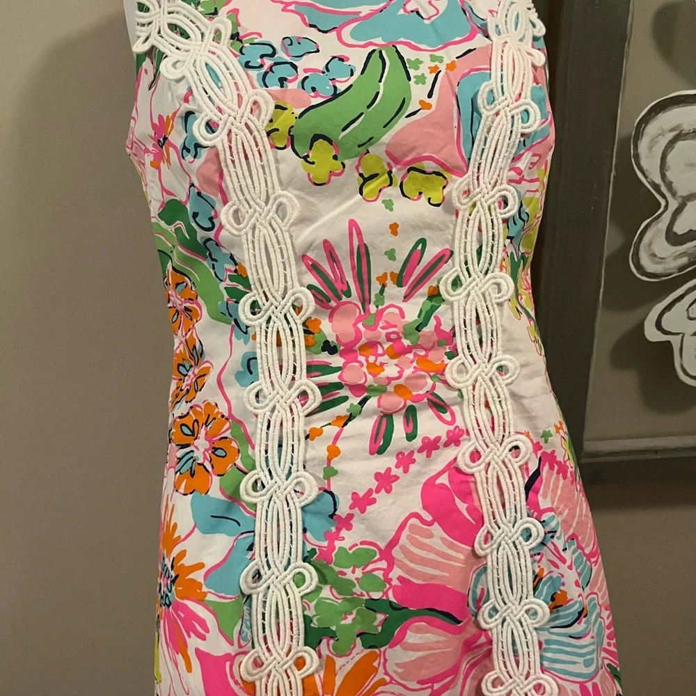 Lilly Pulitzer beautiful floral dress - Picture 6 of 8